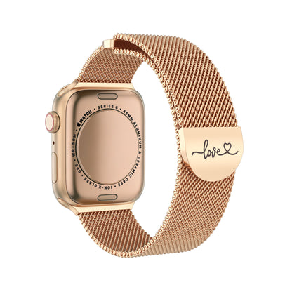 XIUDA Milanese Stainless Steel Magnetic Bands for Men Compatible for Apple Watch 38mm 40mm 41mm 42mm 44mm 45mm 46mm