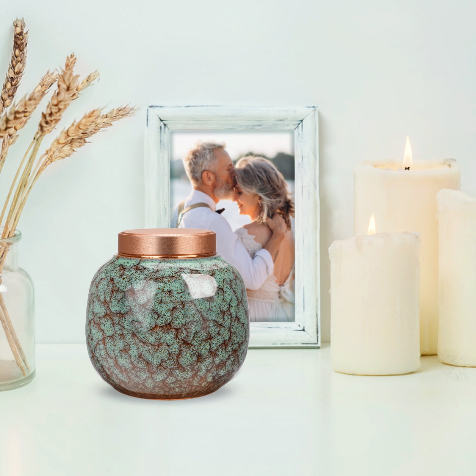 Ceramic Urn for Ashes Keepsake