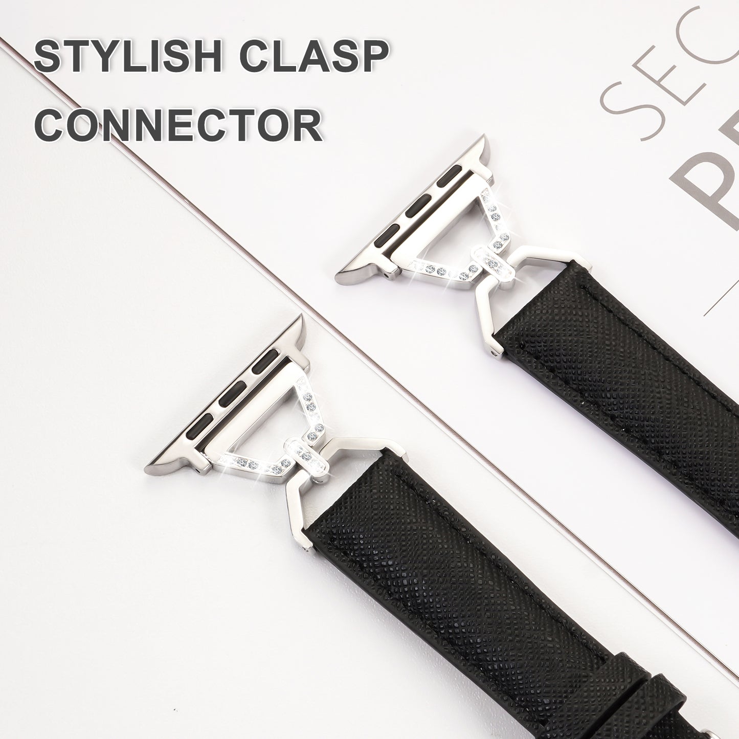 XIUDA Dressy Watch Band Compatible with Apple Watch Band 38mm 40mm 41mm 42mm 44mm 45mm 46mm 49m
