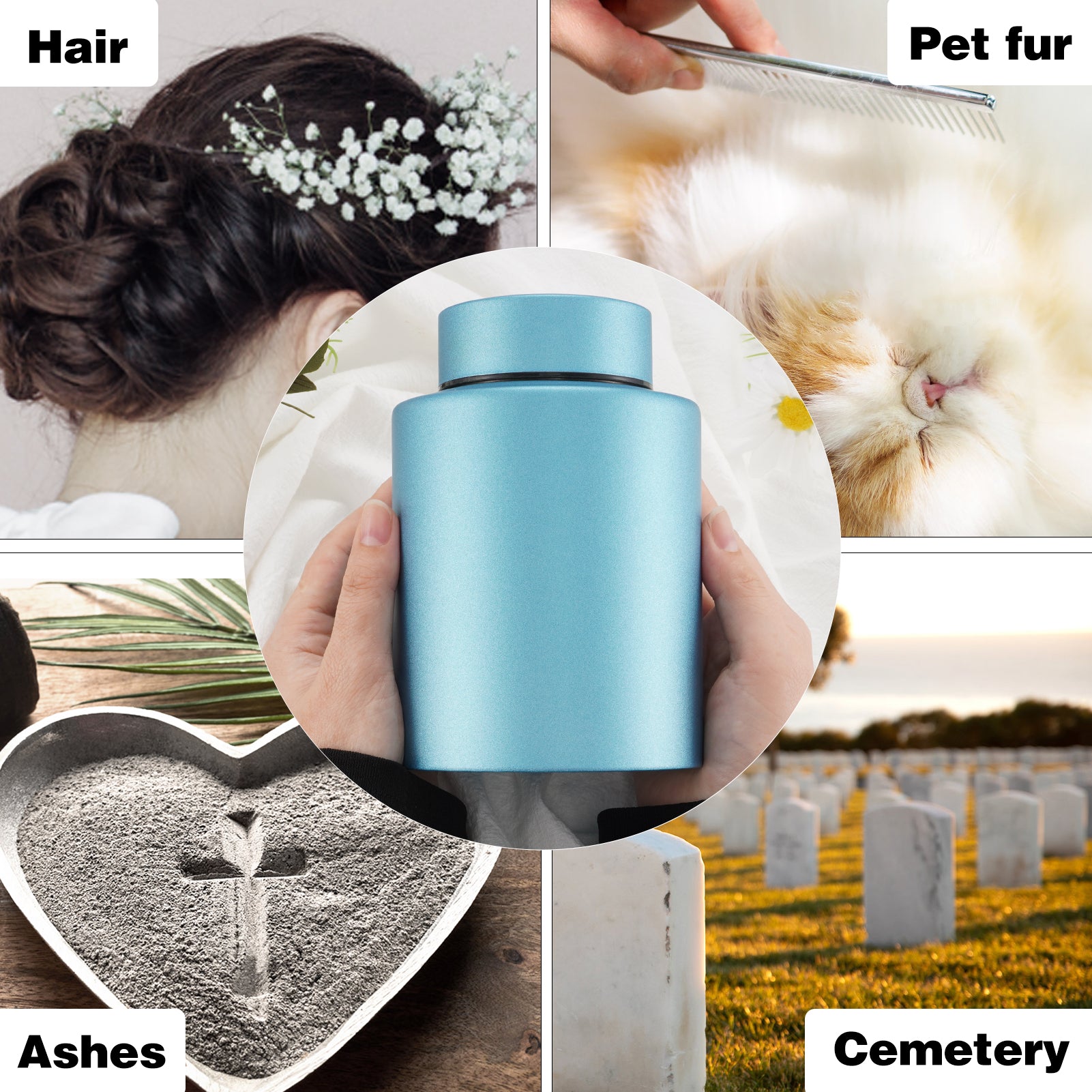 Photo Customized Stainless Steel Urn