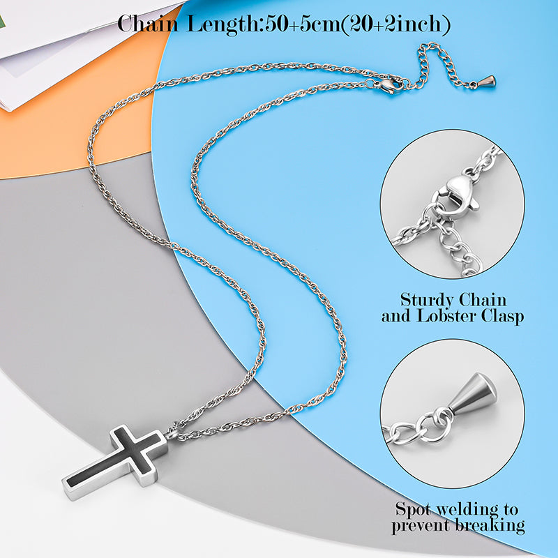 Cross Cremation Pendant Jewelry