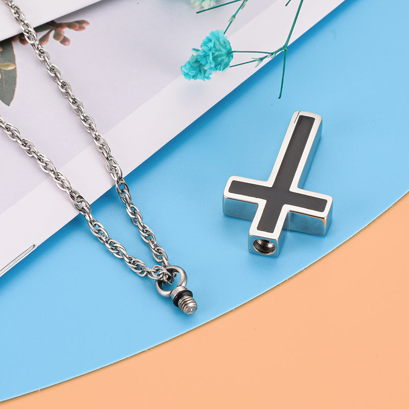 Cross Cremation Pendant Jewelry