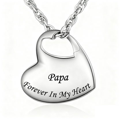 Heart Cremation Necklaces